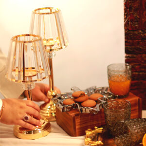 Lamp Shaped Candel Stand